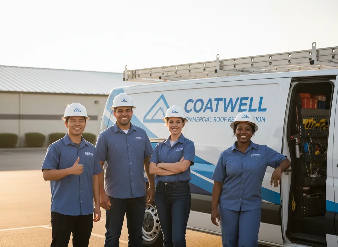 Commercial roof coating company in Perrinton, MI